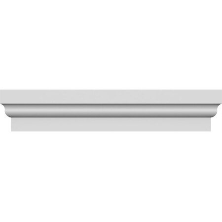 Ekena Millwork 91" Bottom Width x 93 1/2" Top Width x 5 1/2"H x 1 3/4"P Stockton Crosshead CRH06X91ST